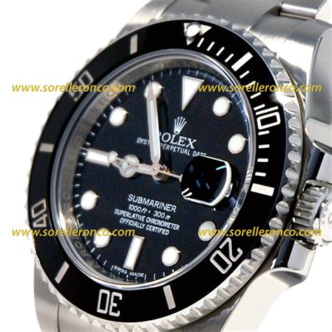 rolex submariner ghiera nero blu prezzo|rolex submariner stampata.